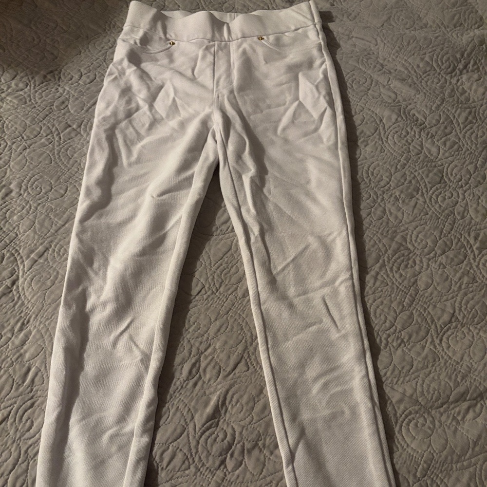 Micheal Kors Skinny White Jean in Size Small